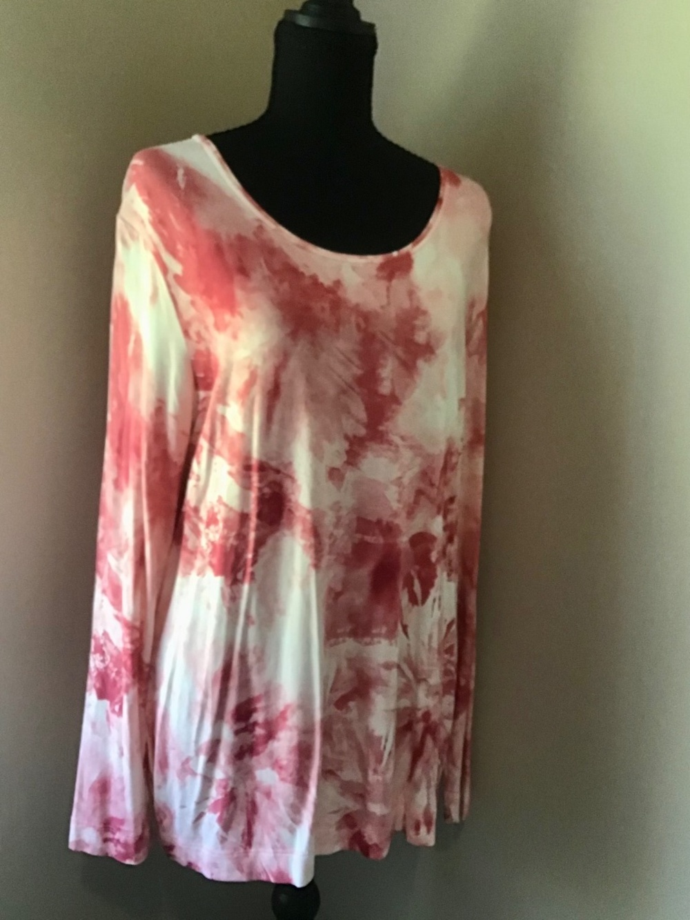 Chicos, Long Sleeve Tee, Pink